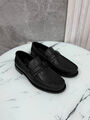 Мужские лоферы Louis Vuitton мужской кожа черный 185746-2