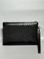 Мужской клатч Bottega Veneta мужской кожа черный 195717-3