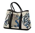 Сумка Hermès женский текстиль графитовый 197481-1