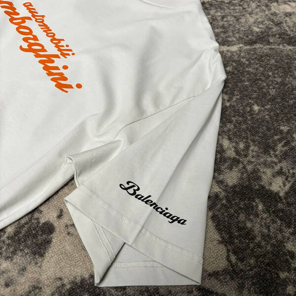 Мужская футболка Balenciaga мужской белый 175998-2