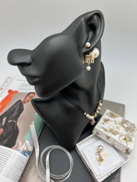 Серьги Christian Dior бронзовый 175173-4