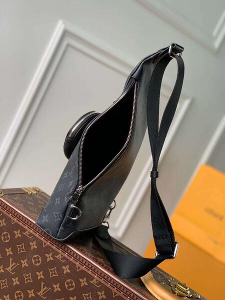 Мужская сумка слинг Louis Vuitton мужской канва черный 115814-9