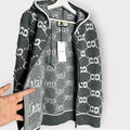 Худи Gucci женский графитовый 163380-1
