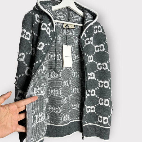 Худи Gucci женский графитовый 163380