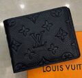 Мужской портмоне Louis Vuitton мужской кожа swift черный 173775