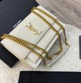 Сумка Saint Laurent женский кожа swift белый 77413