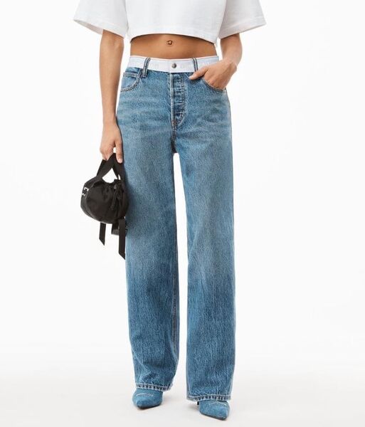 Джинсы Alexander Wang женский джинса синий 102549
