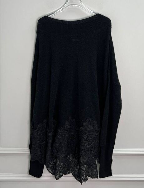 Кофта Ermanno Scervino женский вязаная ткань черный 163020