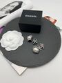 Серьги Chanel графитовый 175838
