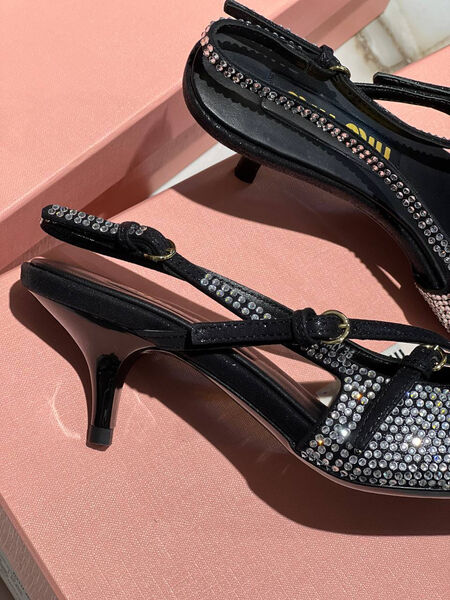 Туфли Miu Miu женский кожа графитовый 138694-3