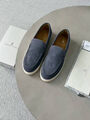 Мужские лоферы Brunello Cucinelli мужской замша графитовый 184684-3