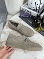 Лоферы Brunello Cucinelli женский овчина бежевый 39760-15