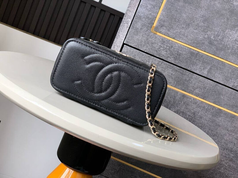 Сумка Chanel женский кожа черный 195079-5