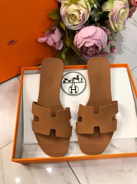 Шлепки Hermès женский 89353-2