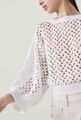 Кофта Brunello Cucinelli женский вязаная ткань белый 116704-3