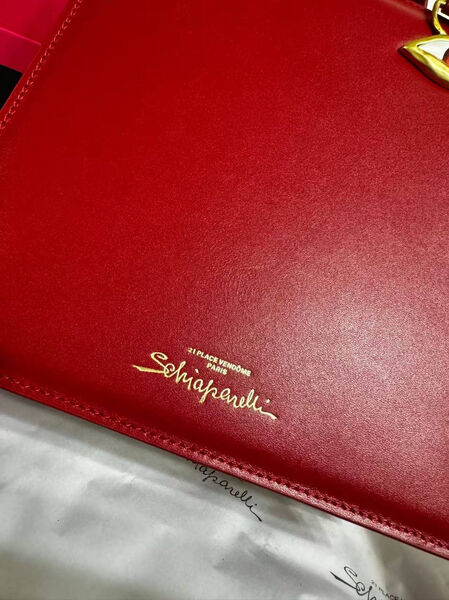 Сумка Schiaparelli женский кожа бордовый 174275-4