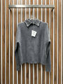 Кофта Brunello Cucinelli женский вязаная ткань графитовый 128812-1