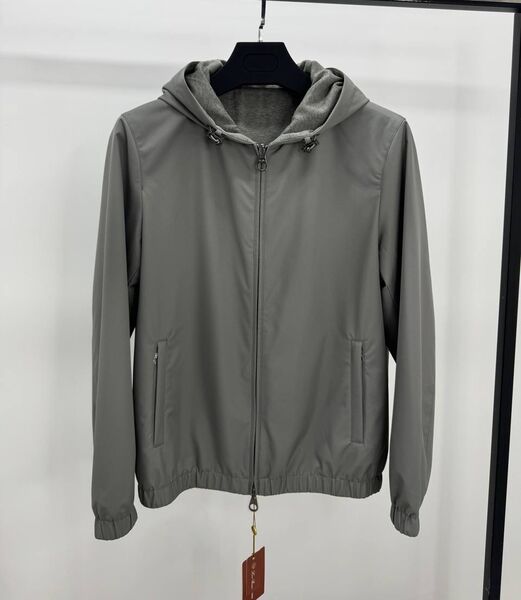 Мужская куртка двухсторонняя Loro Piana мужской графитовый 194748