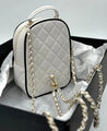Рюкзак Chanel мужской кожа белый 189095-3
