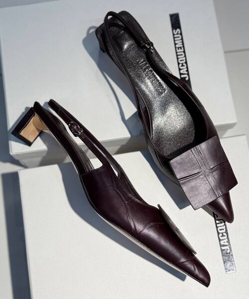 Туфли Jacquemus женский кожа 187896