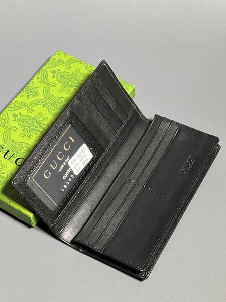 Мужской портмоне Gucci мужской черный 154022-4