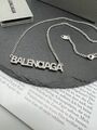 Колье Balenciaga графитовый 175176-3