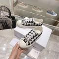 Кеды Christian Dior женский текстиль синий 24476-7