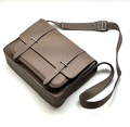 Мужская сумка мессенджер Hermès мужской кожа графитовый 93003-2
