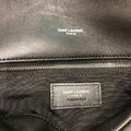 Сумка Saint Laurent женский кожа черный 77421-5