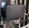Мужская сумка мессенджер Prada мужской кожа черный 155340-1