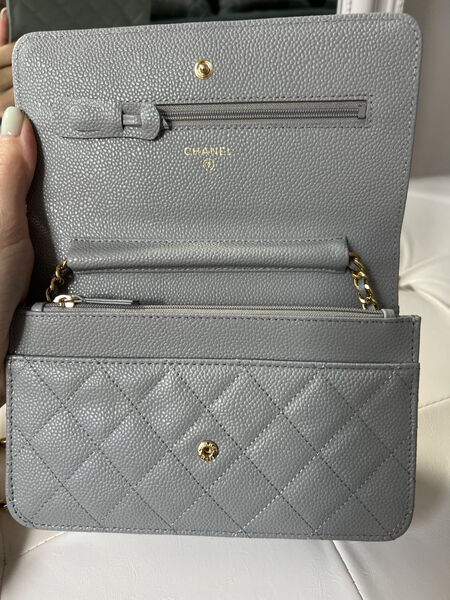 Сумка Chanel Mini женский кожа графитовый 143080-3