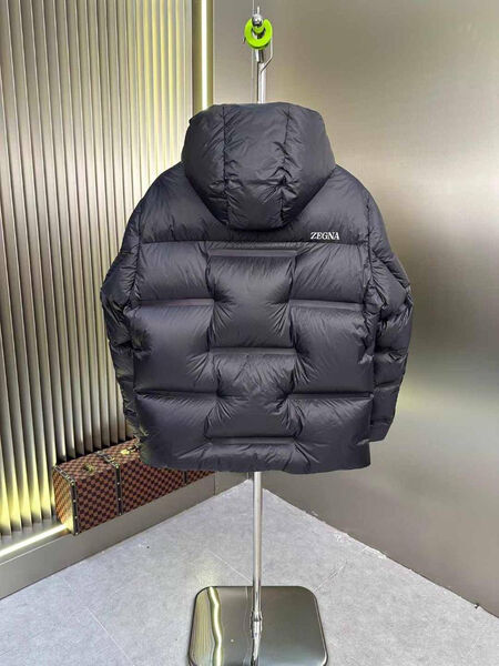 Мужской пуховик Zegna мужской черный 161521-7