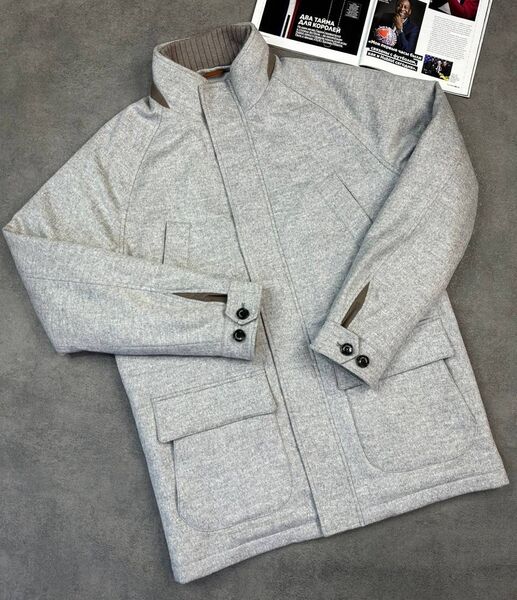 Мужская куртка Loro Piana мужской графитовый 170789