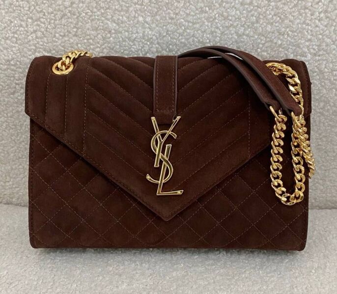 Сумка Saint Laurent женский замша 163355