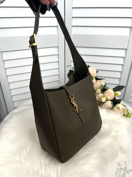 Сумка Saint Laurent женский кожа графитовый 143500-6