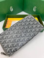 Кошелек Goyard женский кожа графитовый 172690-3
