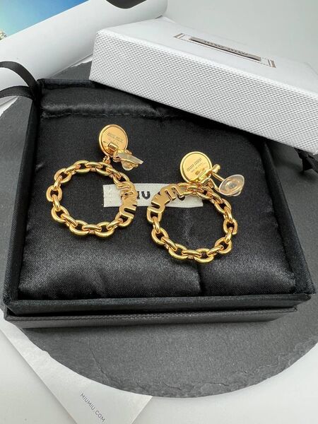 Серьги Miu Miu бронзовый 176048-2