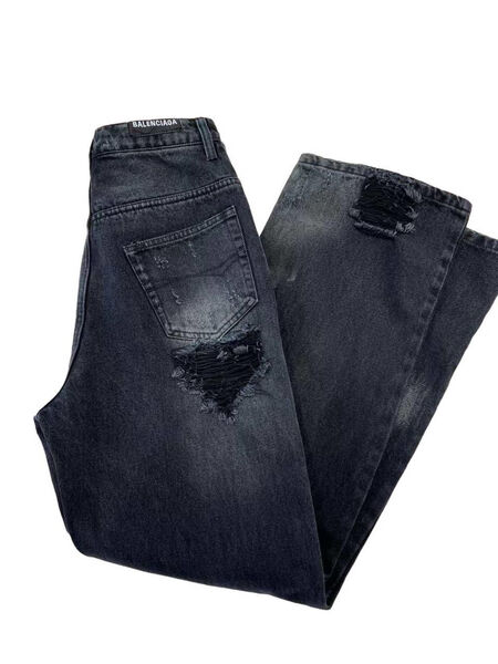Джинсы Balenciaga женский джинса синий 119364-2