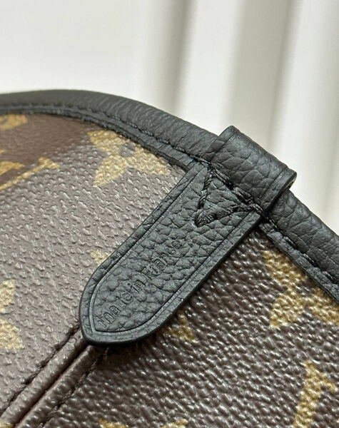 Сумка двусторонняя Louis Vuitton женский кожа черный 167165-6