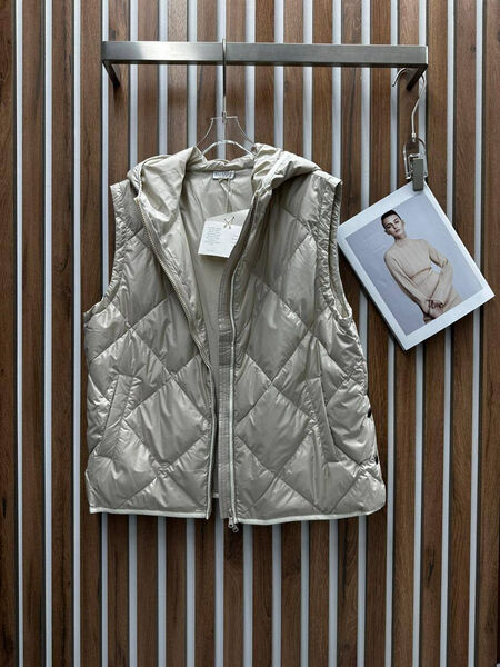 Куртка с жилеткой Brunello Cucinelli женский графитовый 156972-8