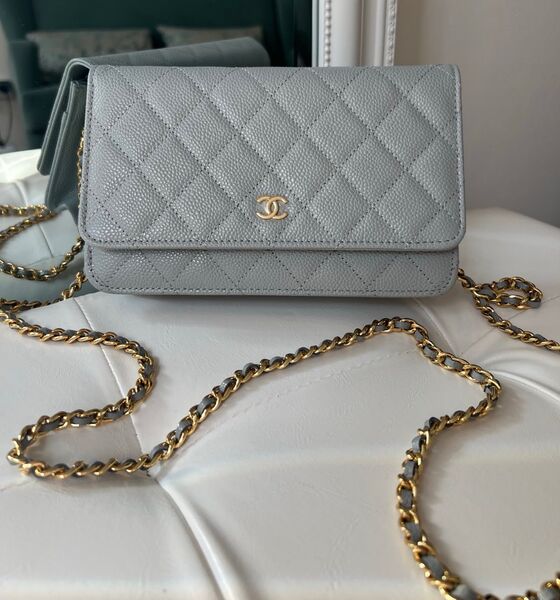 Сумка Chanel Mini женский кожа графитовый 143073