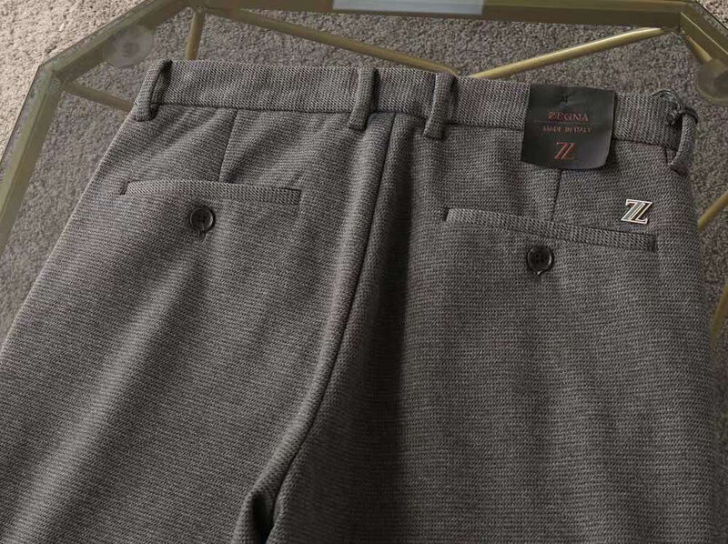 Мужские брюки Zegna мужской графитовый 123768-8