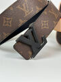 Мужской ремень двухсторонний Louis Vuitton мужской канва 152778-2