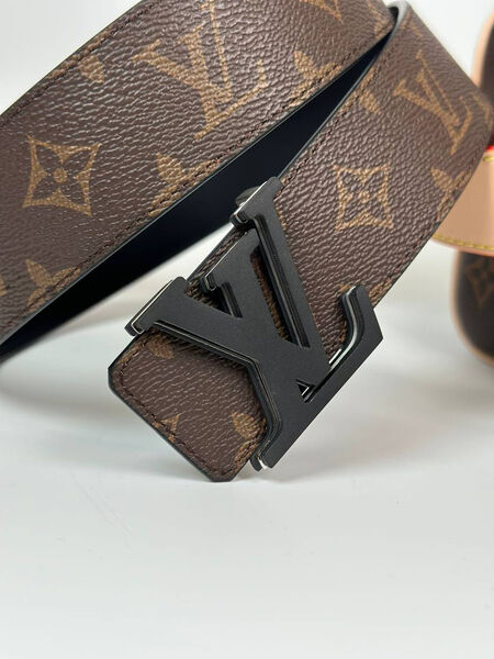 Мужской ремень двухсторонний Louis Vuitton мужской канва 152778-2