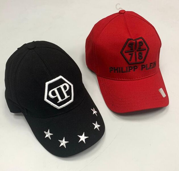 Детская кепка Philipp Plein бордовый 16763