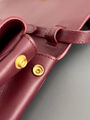Сумка Balenciaga Bel Air женский кожа бордовый 180856-8