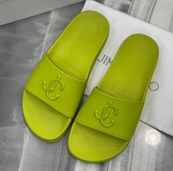 Шлепки Jimmy Choo женский резина болотный 118156