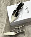 Туфли Celine женский кожа белый 113760-1