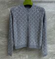 Кардиган Gucci женский вязаная ткань графитовый 163695-1