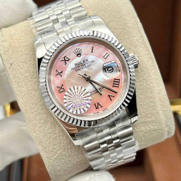 Часы Rolex Datejust светло-розовый 155577